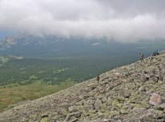 Гора Большой Иремель на Южном Урале