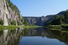 На реке Белой, Башкирия