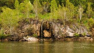 Водопад Абзановский (Асинский)